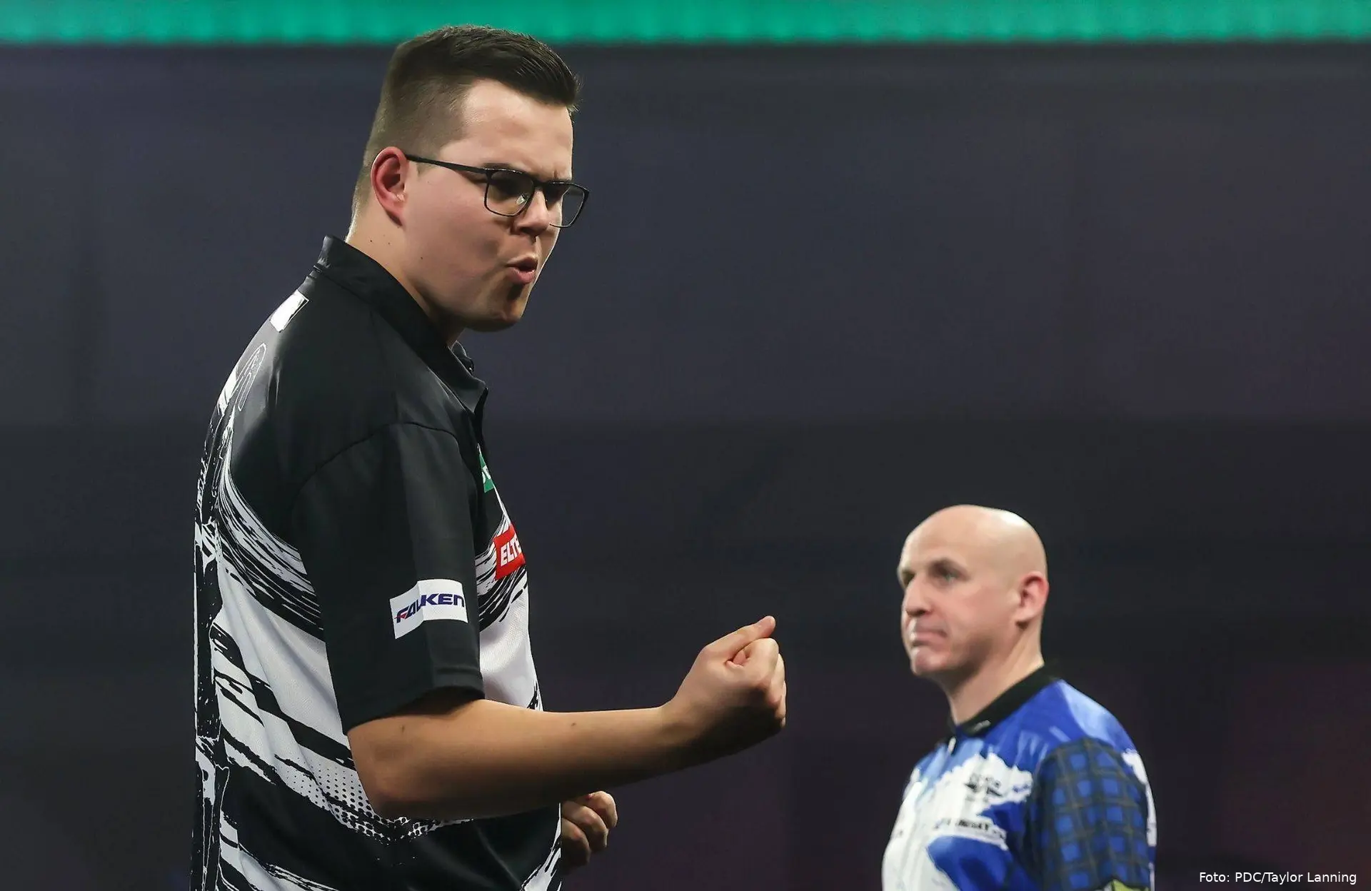 Gian van Veen tegen Soutar WK darts 2026