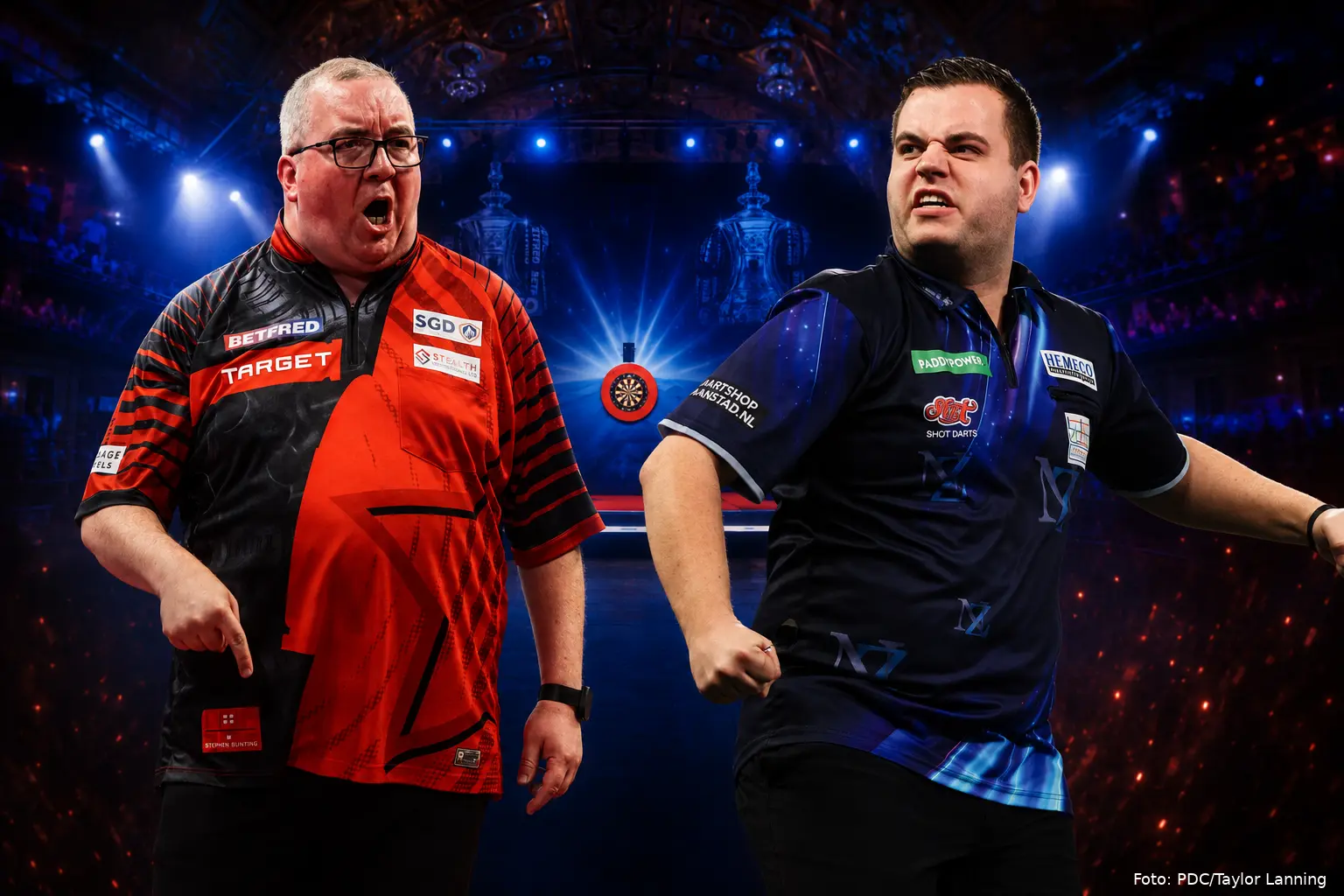 Zonneveld v Bunting World Matchplay 2026