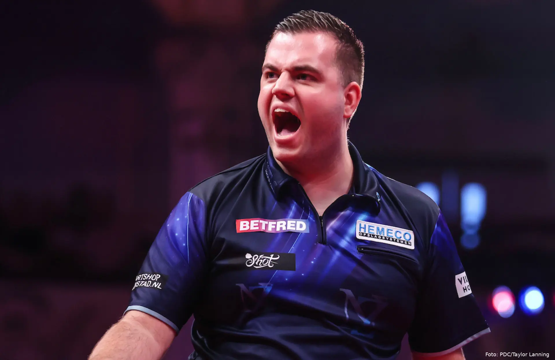 Debuut World Matchplay 2026 Niels Zonneveld