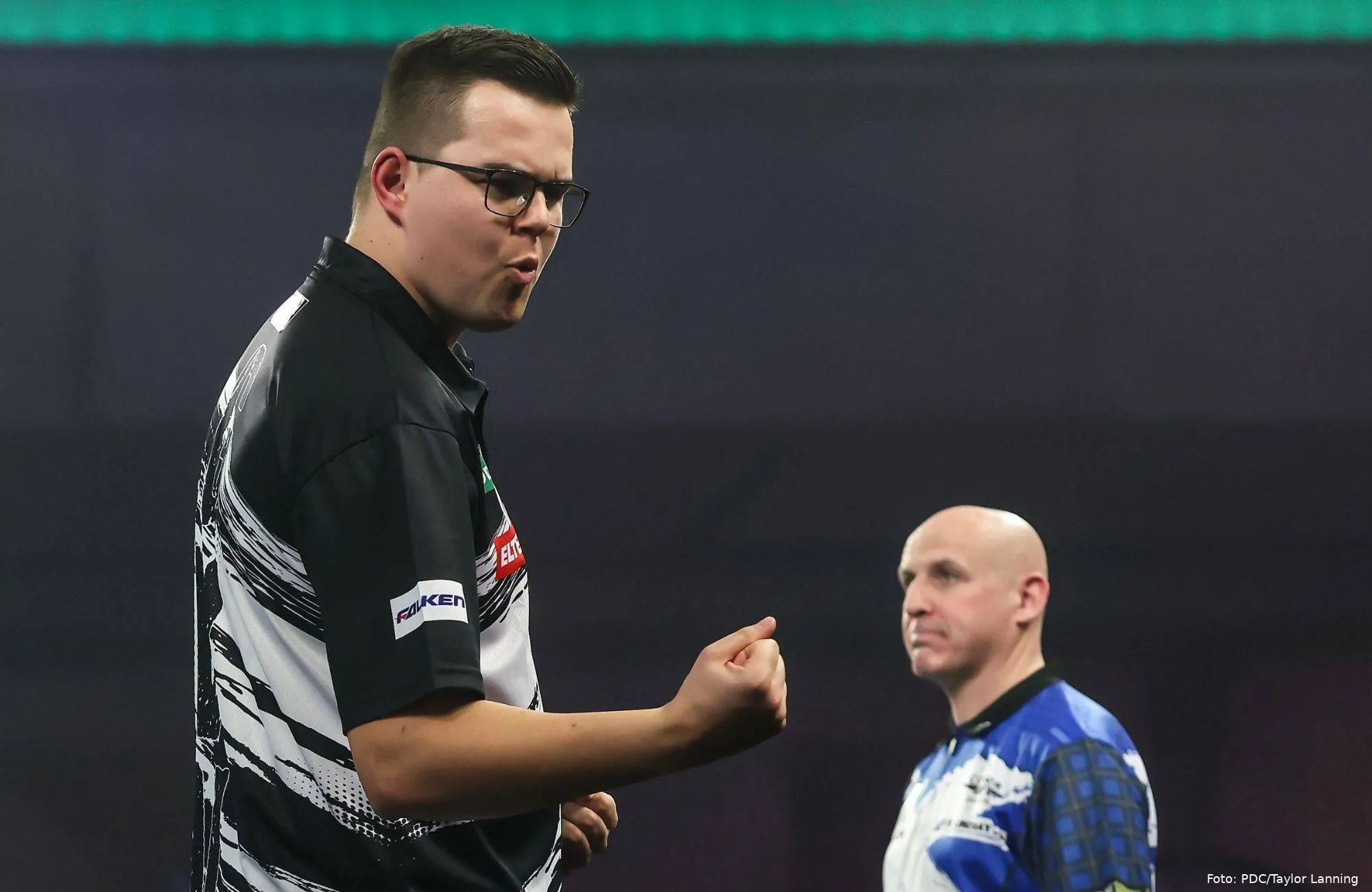 Gian van Veen tegen Soutar WK darts 2026