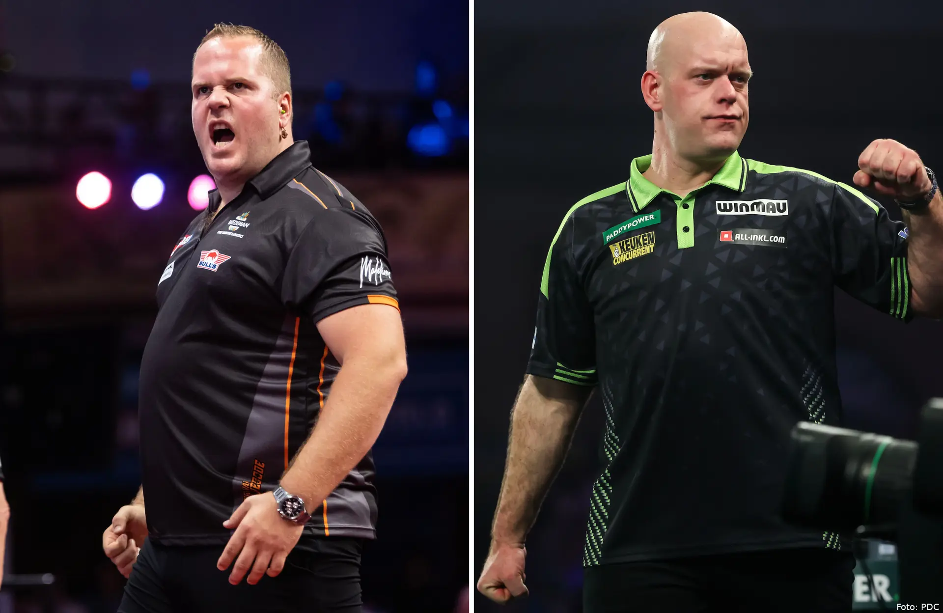 Van Gerwen v Van Duijvenbode PC15-2026 finale