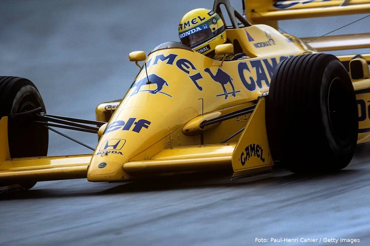 ayrton senna lotus f1