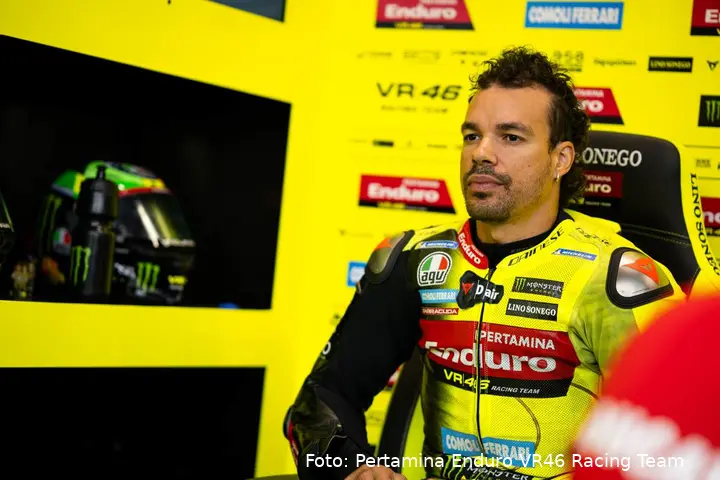 Franco Morbidelli pilota Pertamina VR46 MotoGP