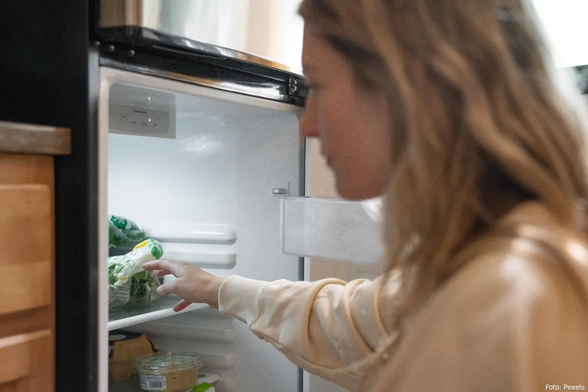 koelkast open koelkast bewaren in koelkast eten bewaren