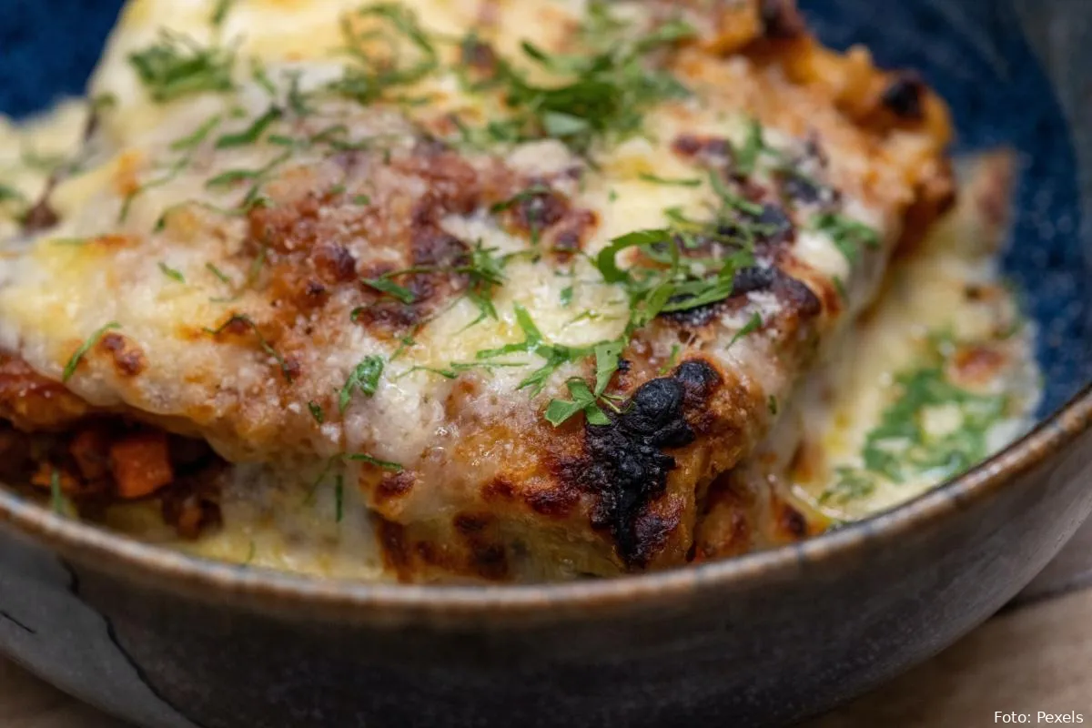 lasagne vegetarische lasagne eten gerecht ovenschotel