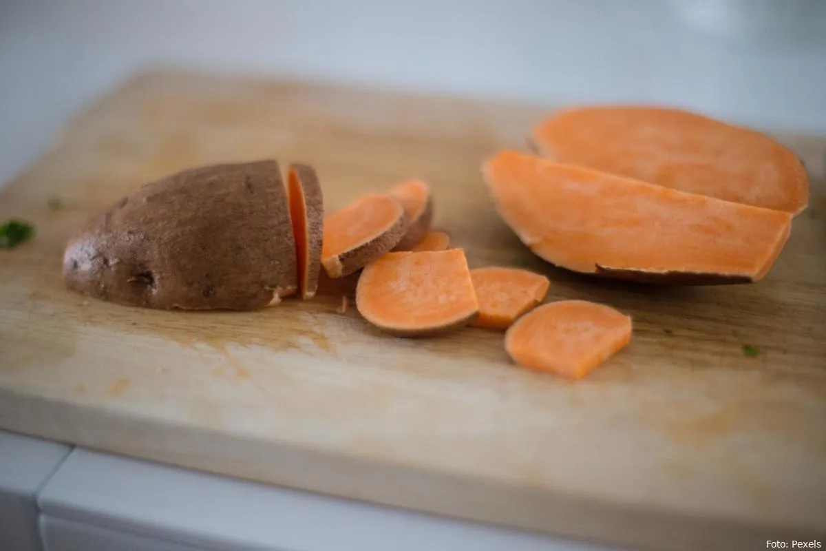 zoete aardappel eten groeten recept