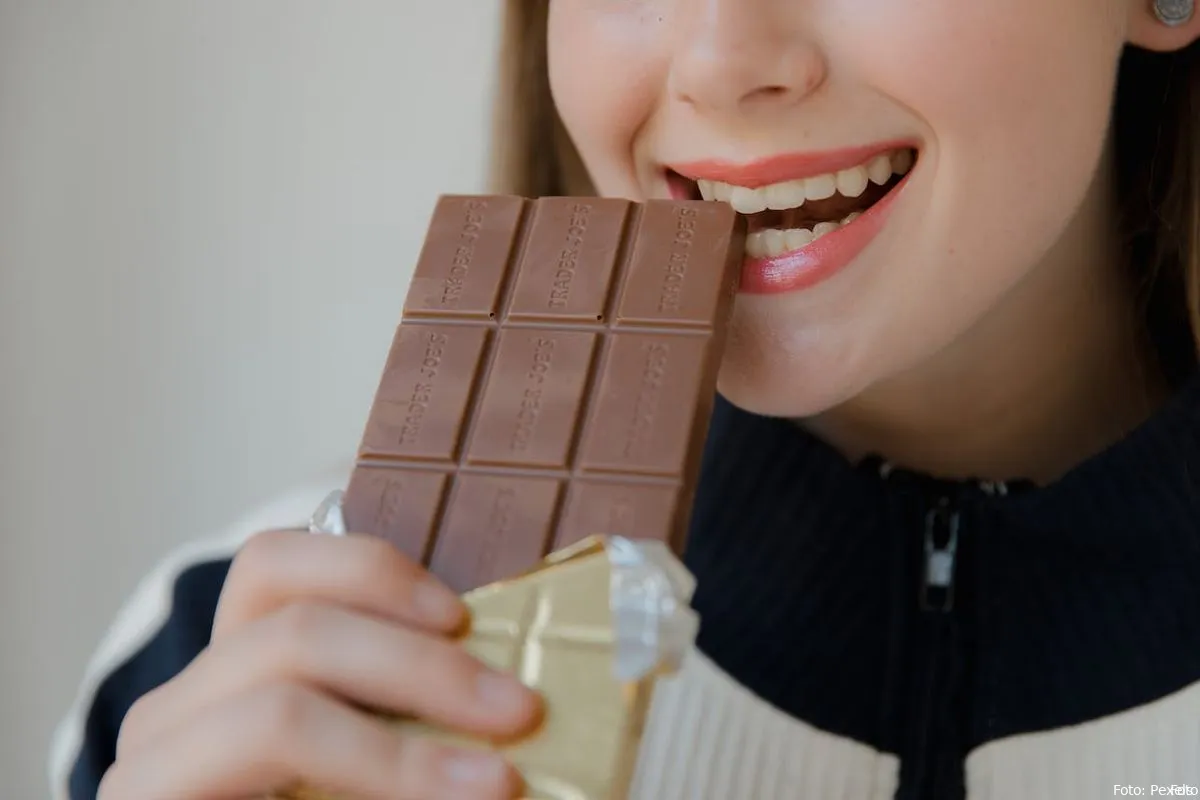 chocolade melkchocolade eten genieten