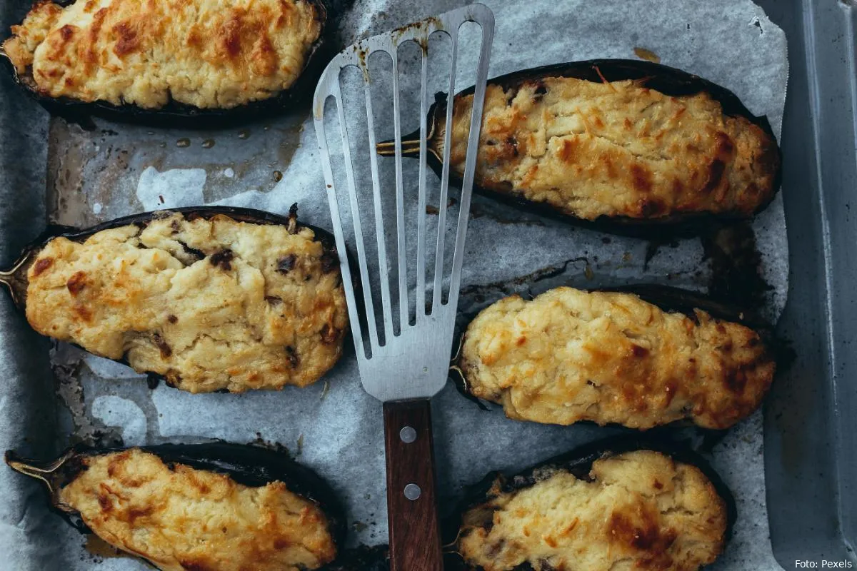 aubergines in de oven eten recept