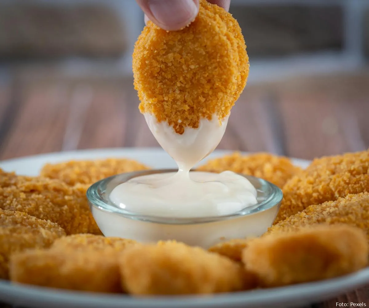 mayonnaise dipsaus kippennugets recept eten