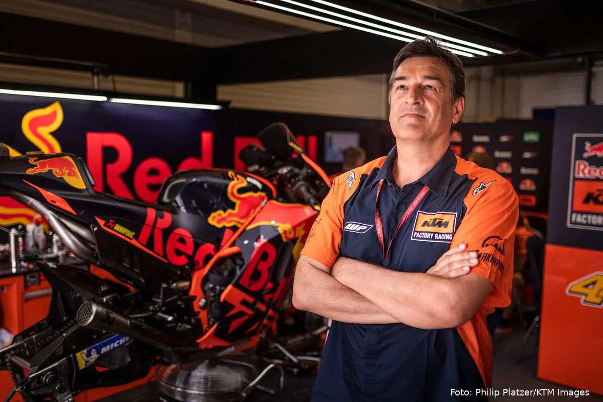 Kurt Trieb ingegnere progettista KTM MotoGP