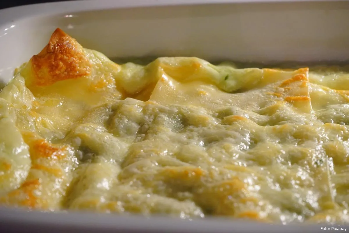 gratin kaassaus eten