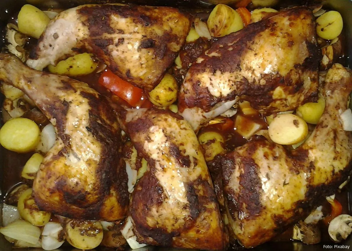 ovenschotel kip groenten eten recept