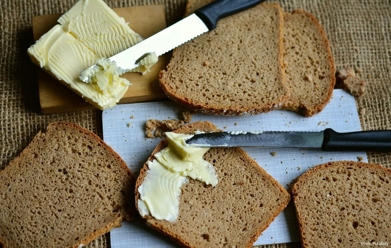 brood boter margarine eten