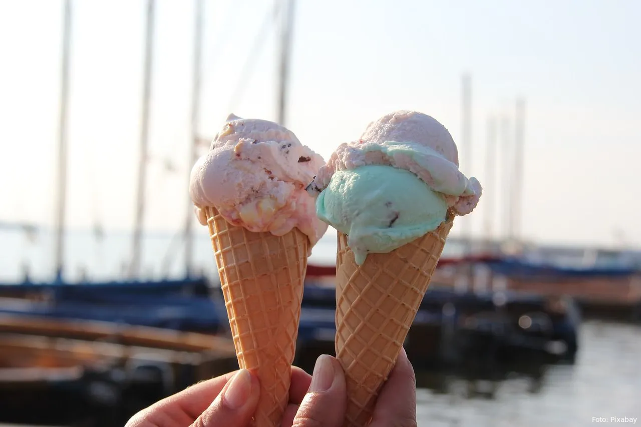 ijskreem ijsje zomer warmteverfrissing