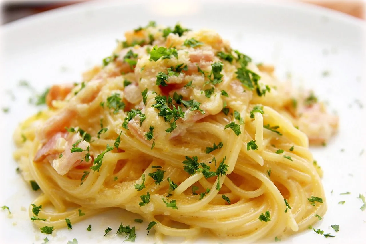 spaghetti carbonara eten recept