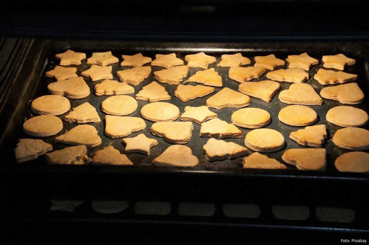 bakplaat koekjes oven bakken eten gerecht reinigen eten
