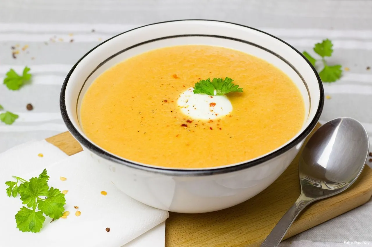 wortel gember soep soep eten recept