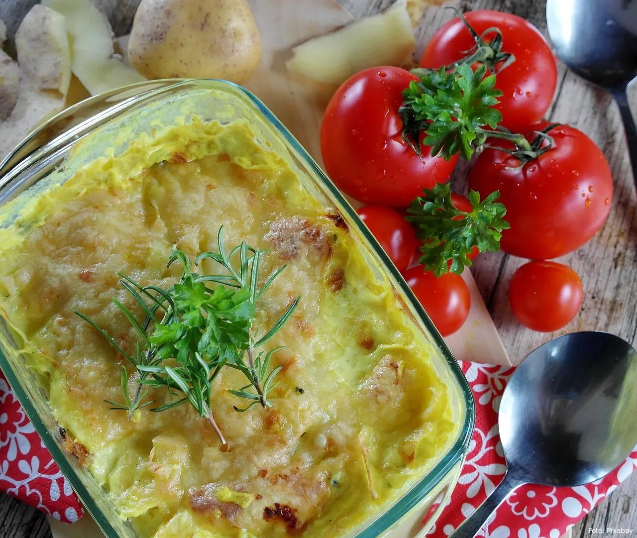 aardappel casserole eten recept