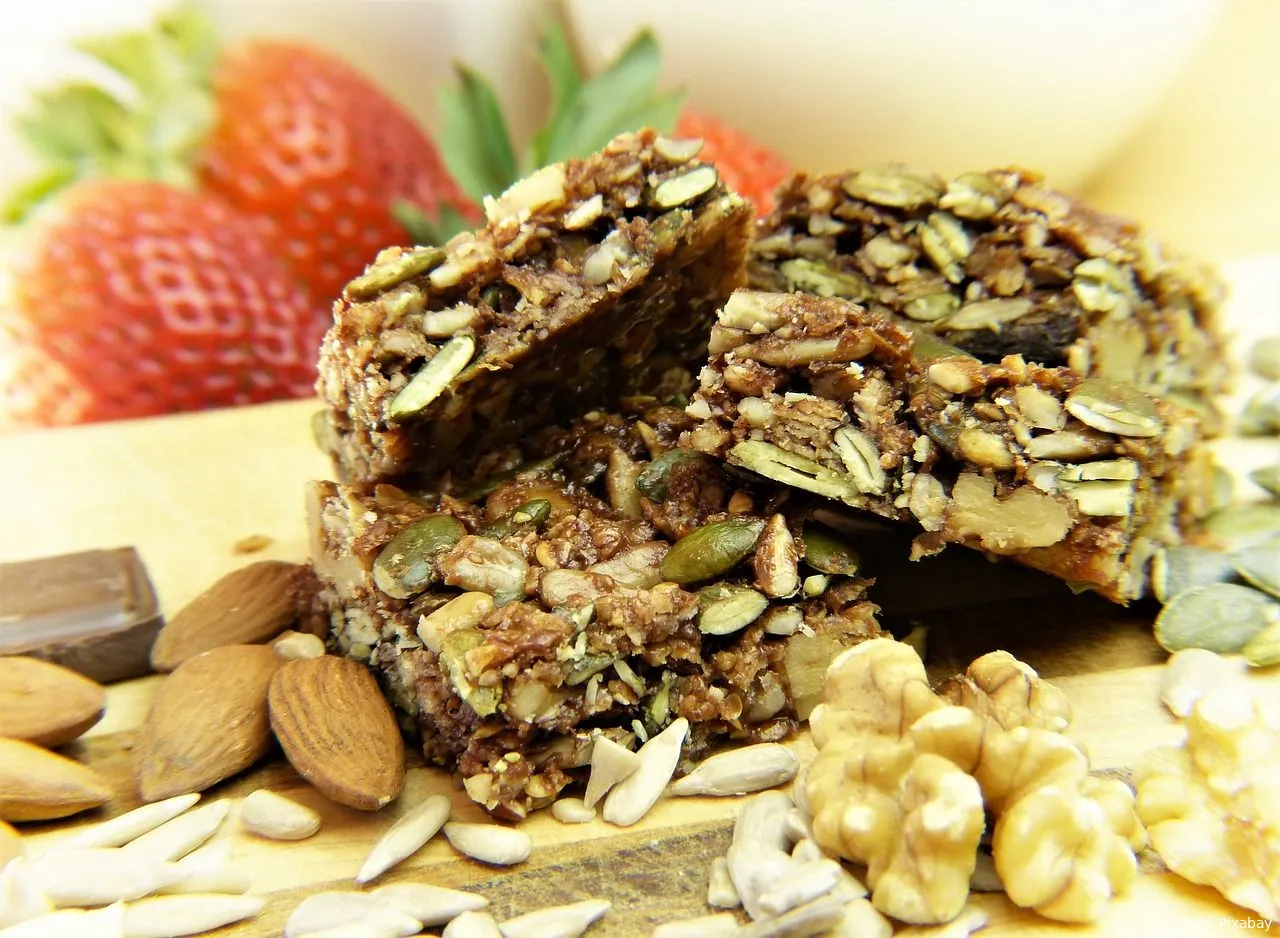 granola bars eten recept