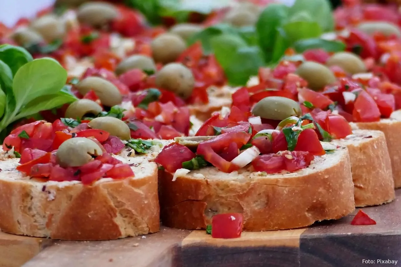 bruschetta eten