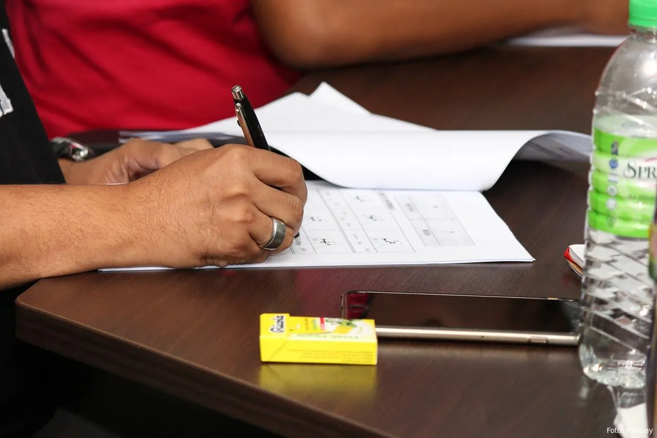 studeren student examen test
