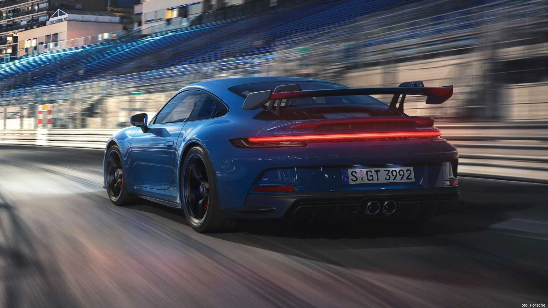 2022 porsche 911 gt3 tail