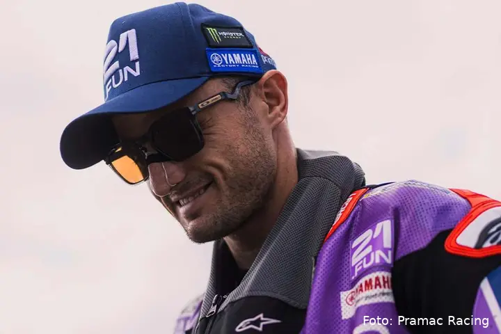 Jack Miller Pramac Yamaha MotoGP rider smiling