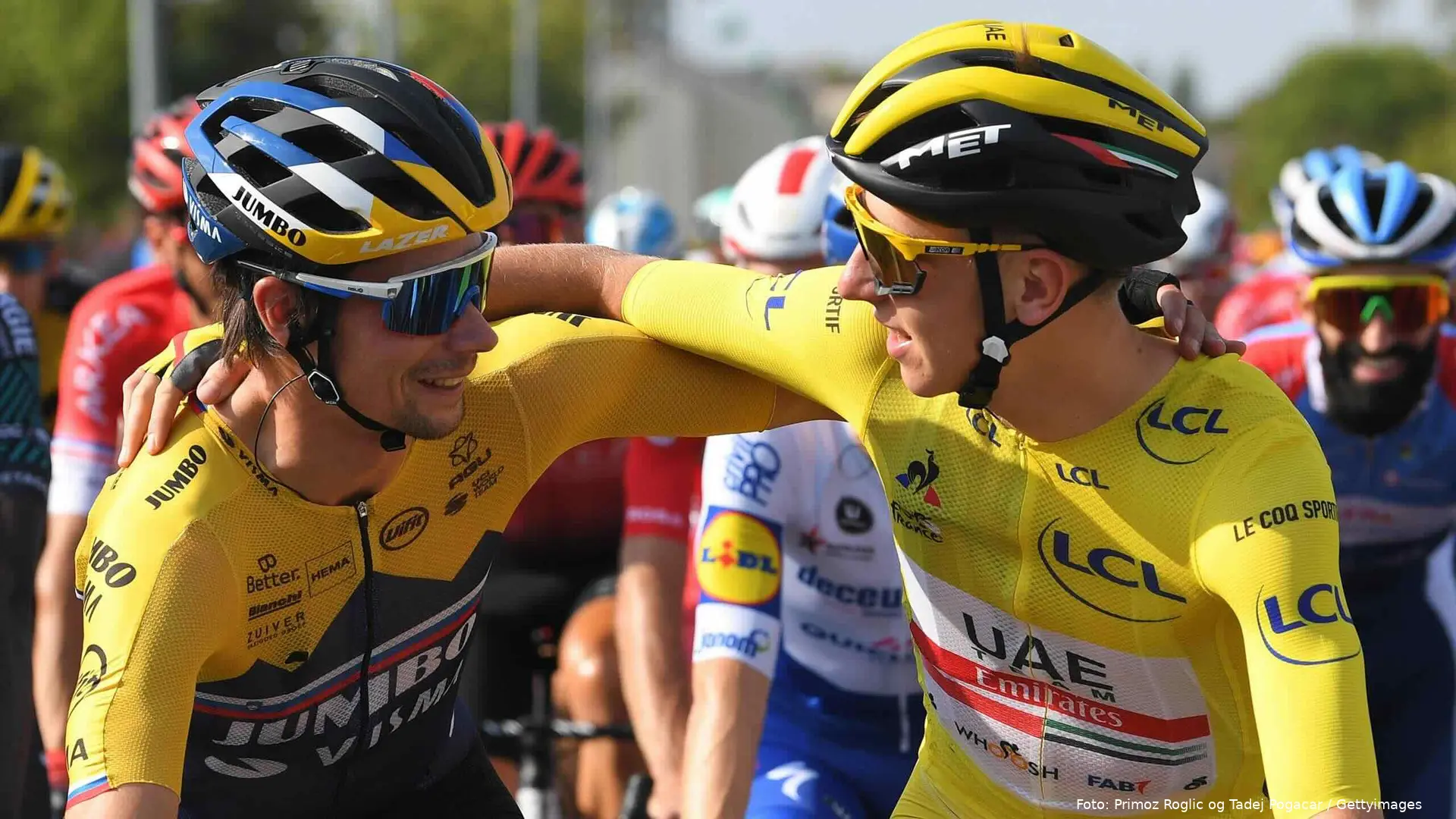 primoz roglic tadej pogacar