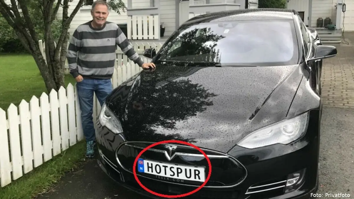 hotspur nummerplade