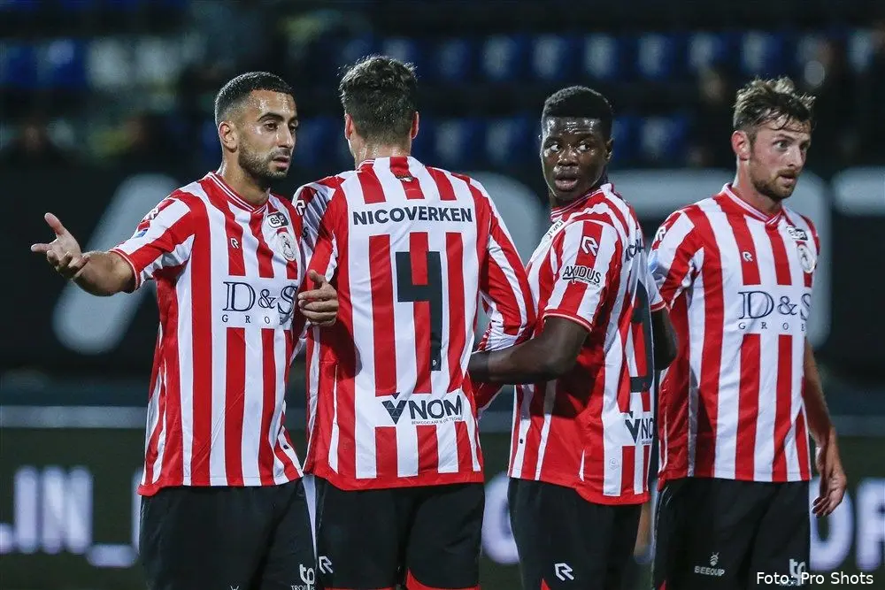 Adil Auassar Fortuna Sittard Sparta Rotterdam muur