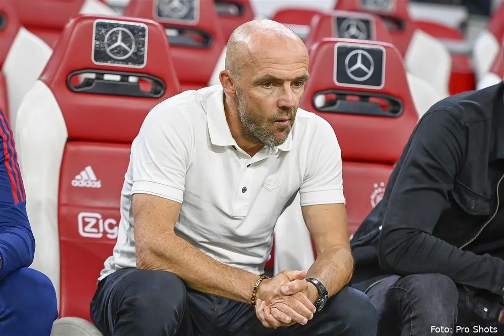 Alfred Schreuder Ajax PSV Johan Cruyff Schaal Seizoen 2022 2023