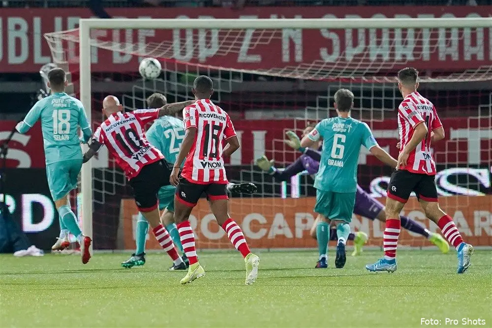 Bryan Smeets Sparta Rotterdam FC Twente doelpunt