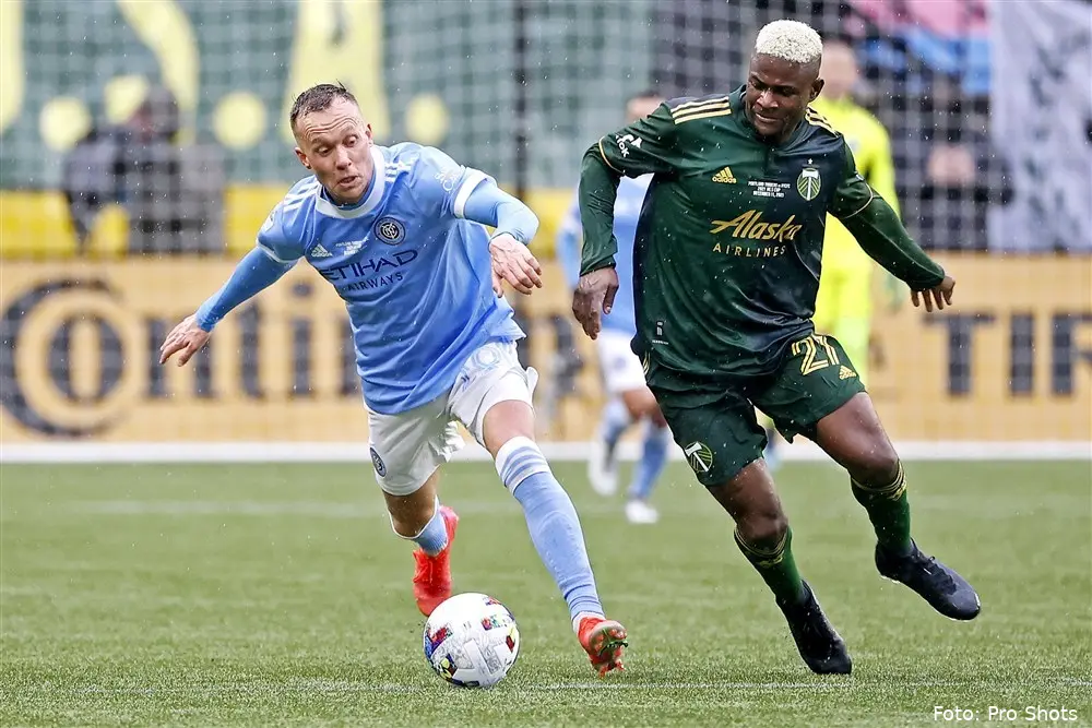 Gudmunder Thorarinsson New York City Portland Timbers Seizoen 2021 2022
