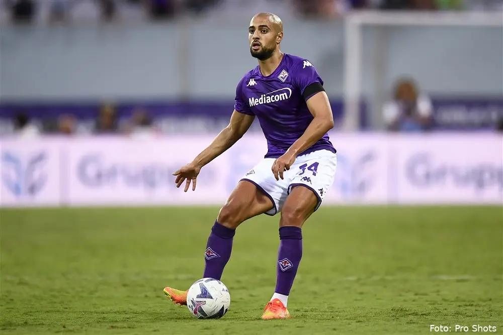 Sofyan Amrabat Fiorentina Cremonese Serie A Seizoen 2022 2023