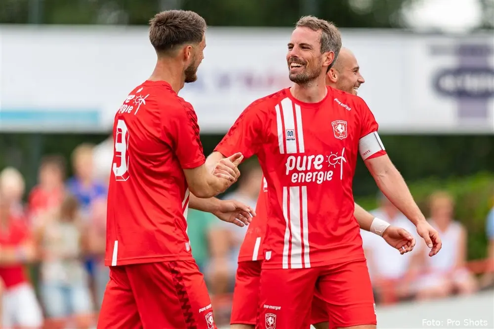 Van Wolfswinkel Brama Cerny Bon Boys FC Twente Haaksbergen Seizoen 2022 2023 Voorbereiding Oefenwedstrijd