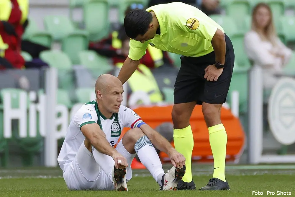 arjen robben fc groningen blessure