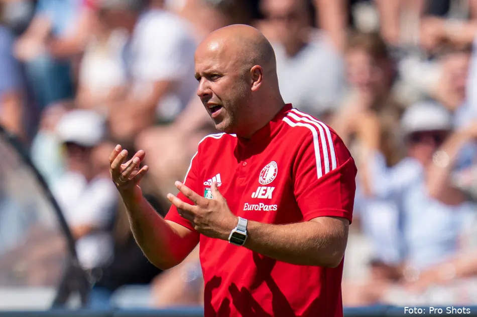 arne slot trainer feyenoord voorebereiding 2022