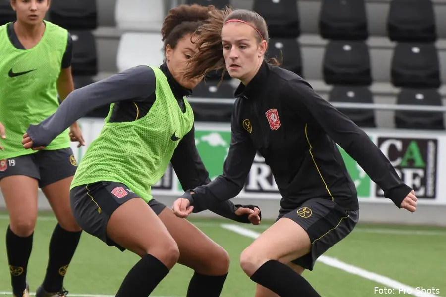 bente jansen fc twente vrouwen training 2018
