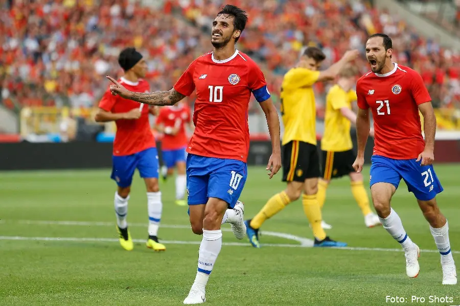 bryan ruiz juichend costa rica belgie