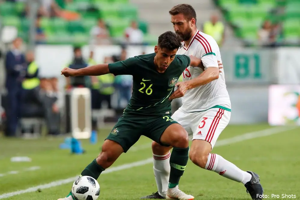 daniel arzani daniel bode australie hongarije vriendschappelijke interland