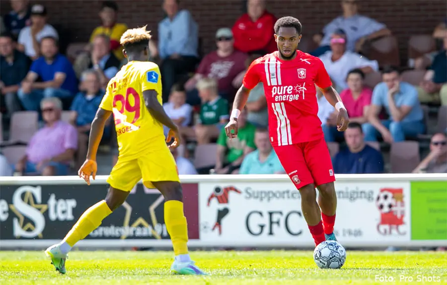 denilho cleonise fc twente fc nordsjaelland oefenwedstrijd voorbereiding 2022 2023