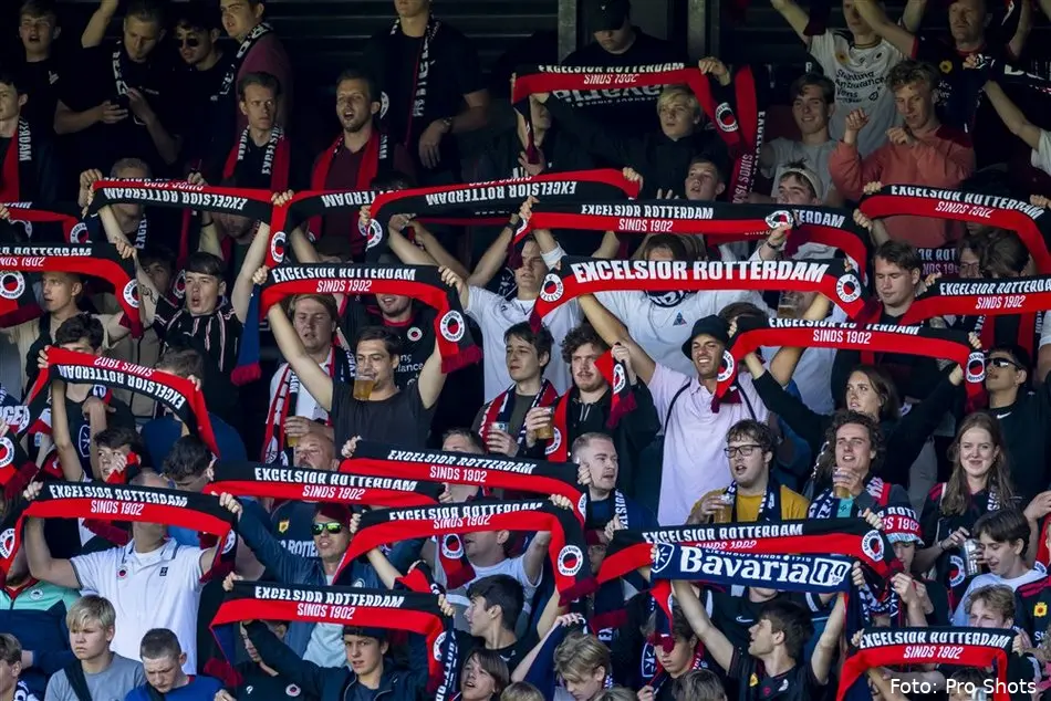 excelsior rotterdam fans sjaal