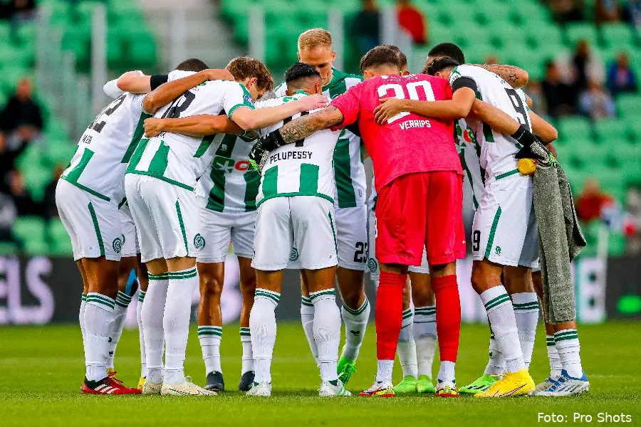 fc groningen euroborg team selectie spelersgroep