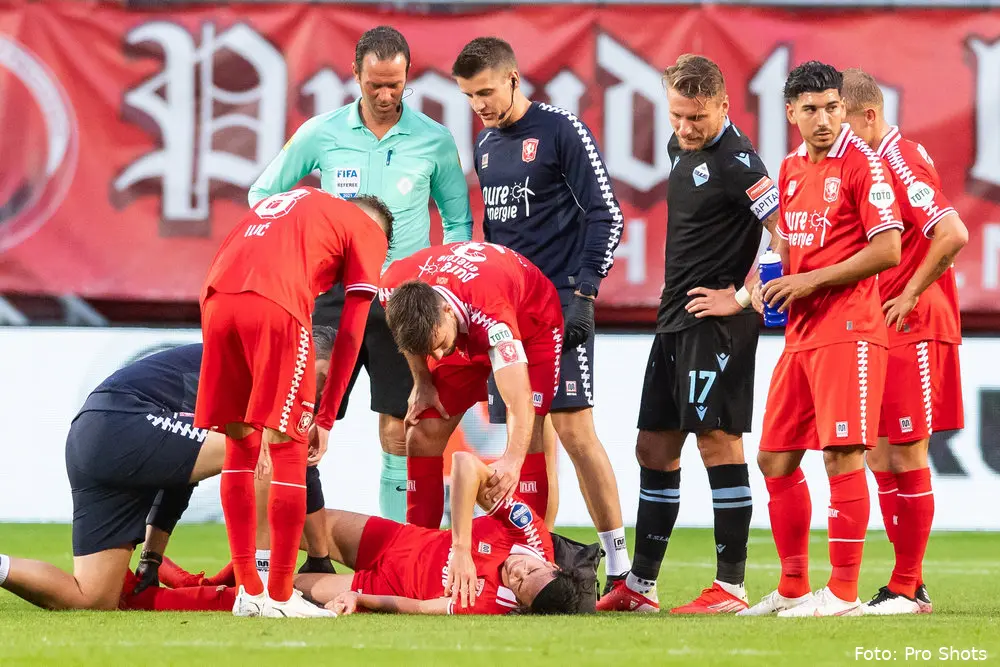 fc twente ss lazio augustus 2021 zerrouki immobile blessure