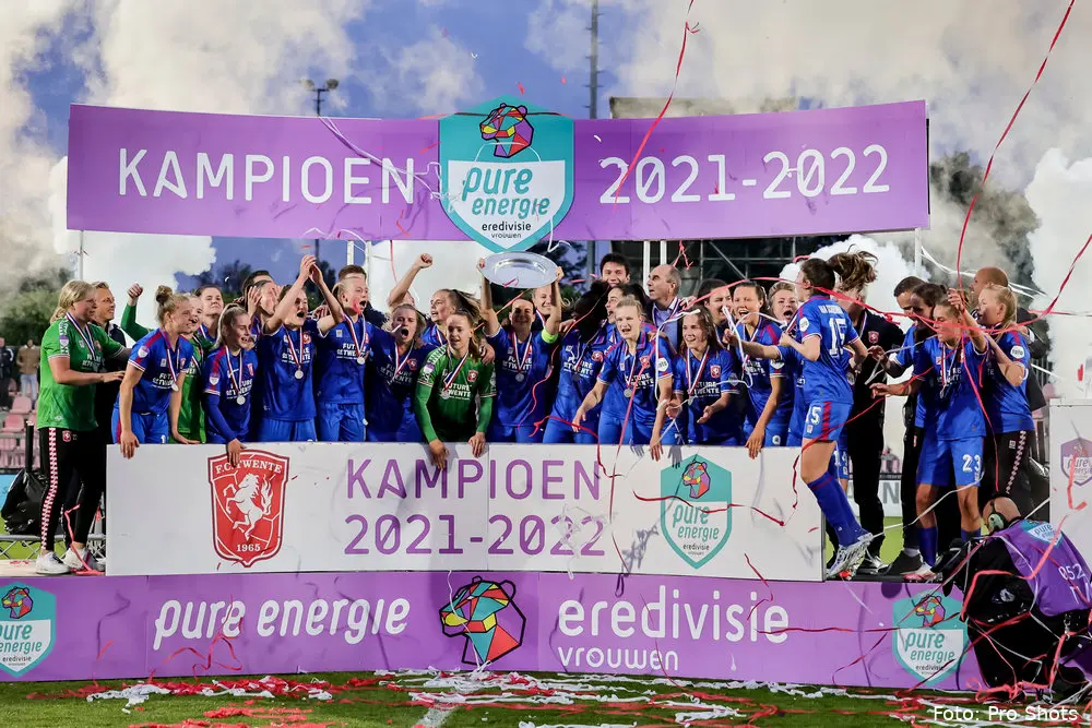 fc twente vrouwen kampioen seizoen 2021 2022