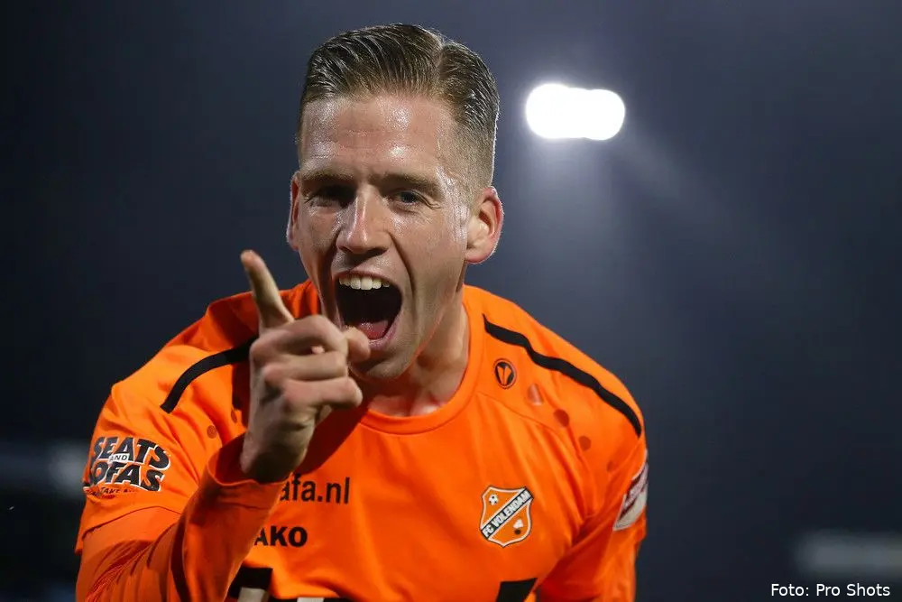 gijs smal juichen fc volendam seizoen 2019 2020