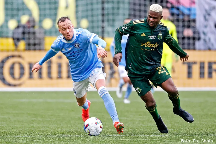 gudmundur thórarinsson new york city fc portland timbers mls