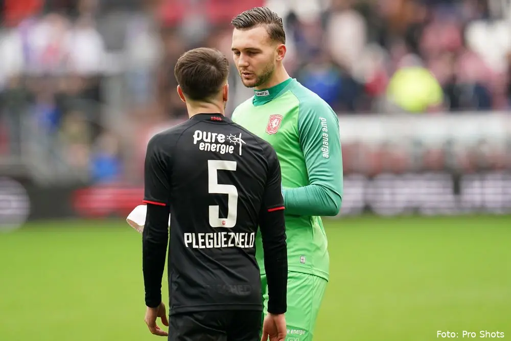 joel drommel teleurgesteld julio pleguezuelo fc utrecht fc twente 2019 2020