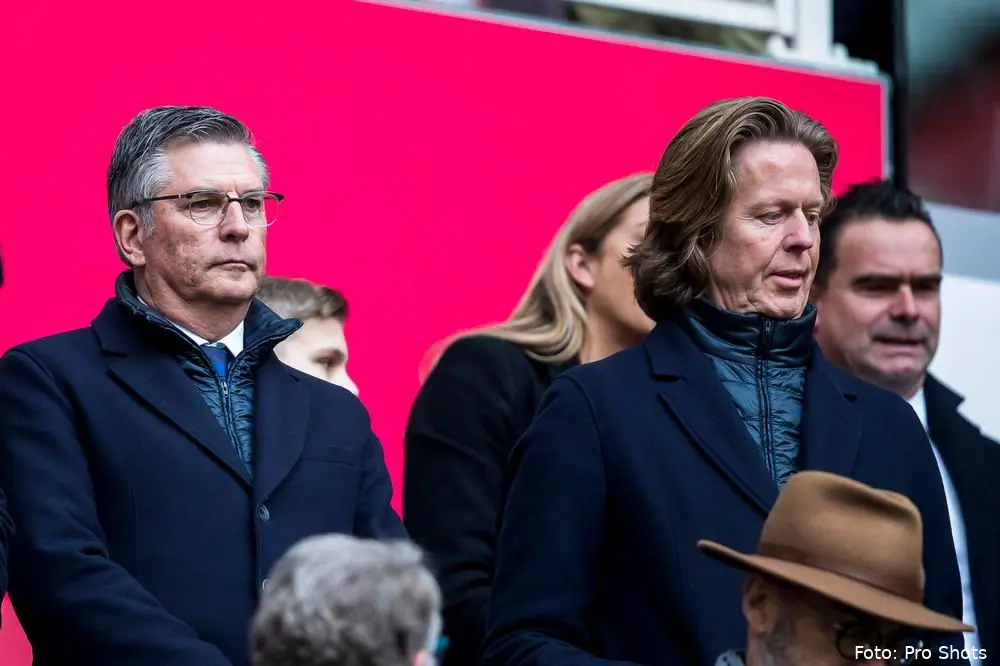 martin van geel jan de jong marc overmars ajax feyenoord 2017 2018