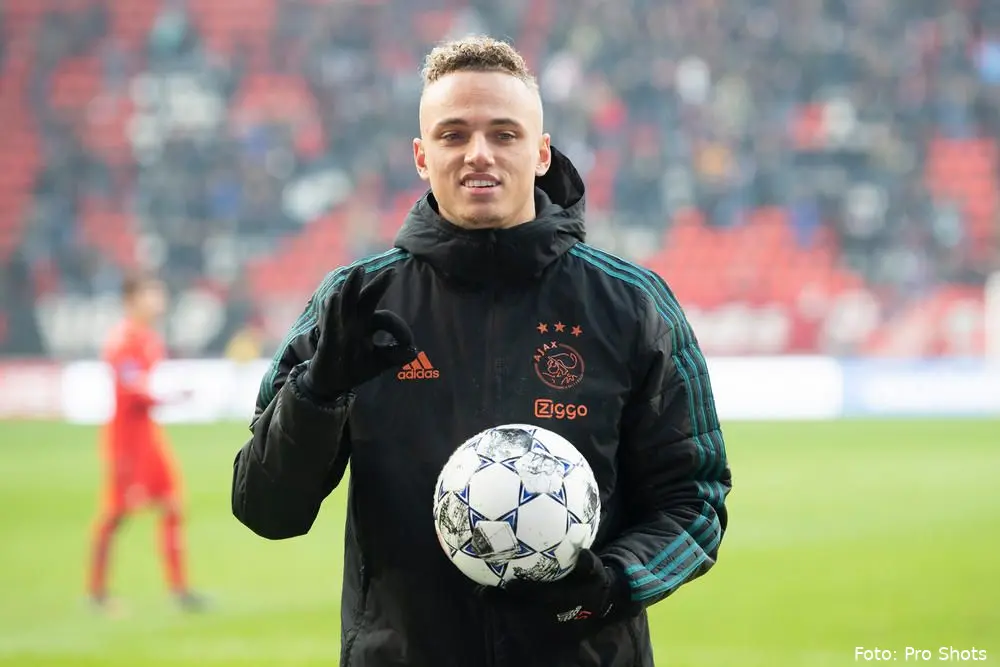 noa lang hattrick fc twente ajax 2019 2020